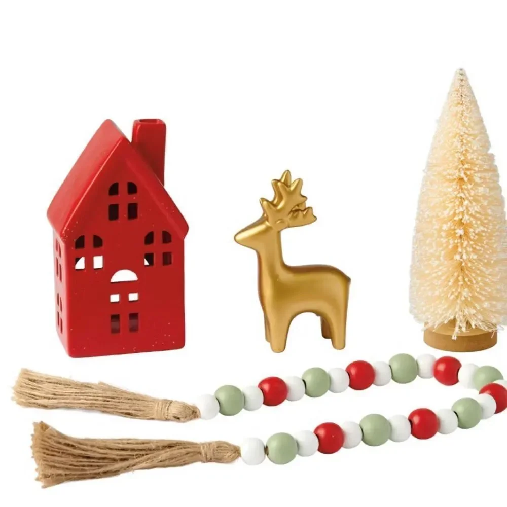 Holiday Tray Objects - Holiday Haven